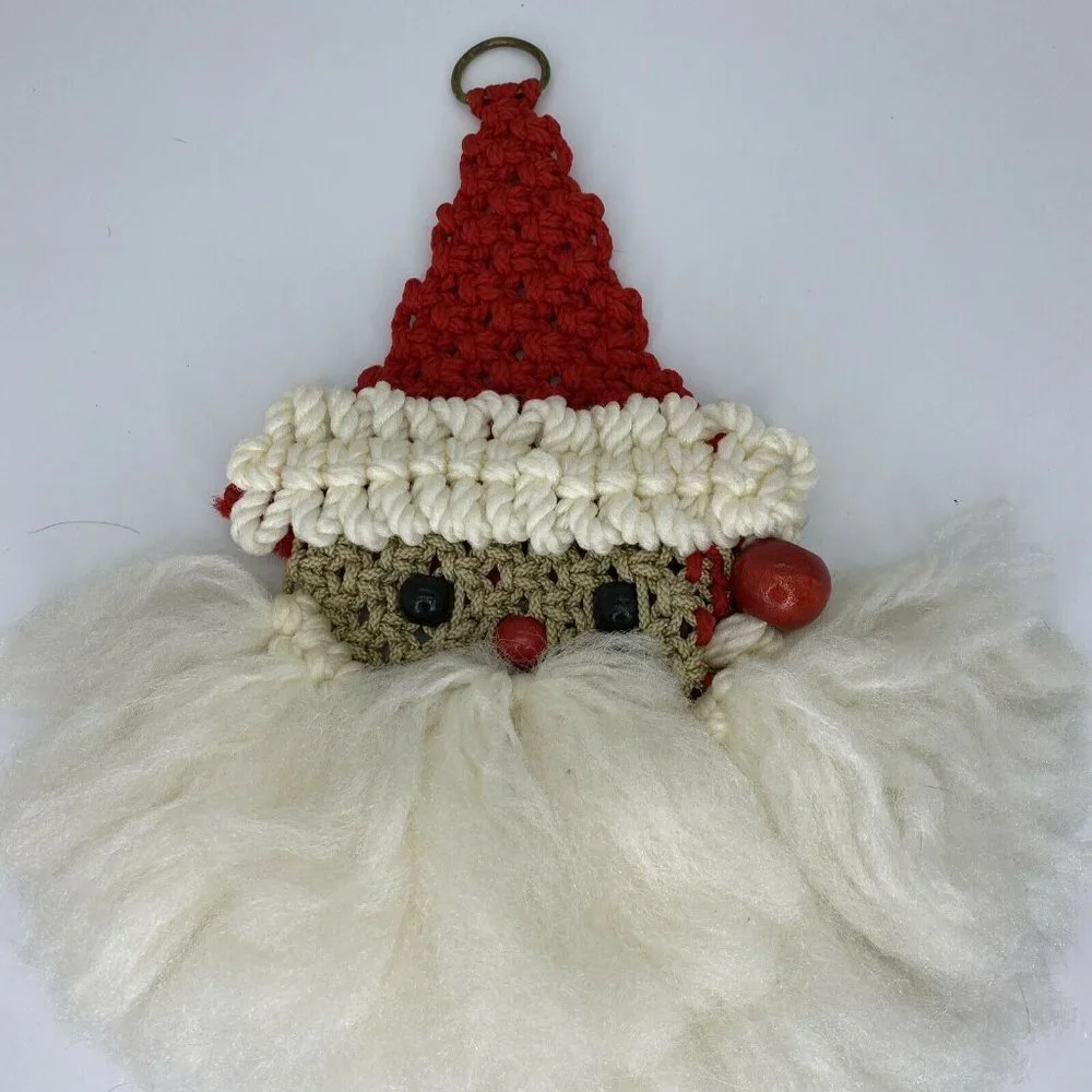 Unbranded vintage macrame